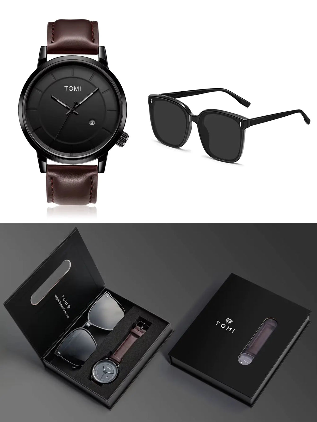 Montre Homme TOMI T101 + Lunettes TOMI