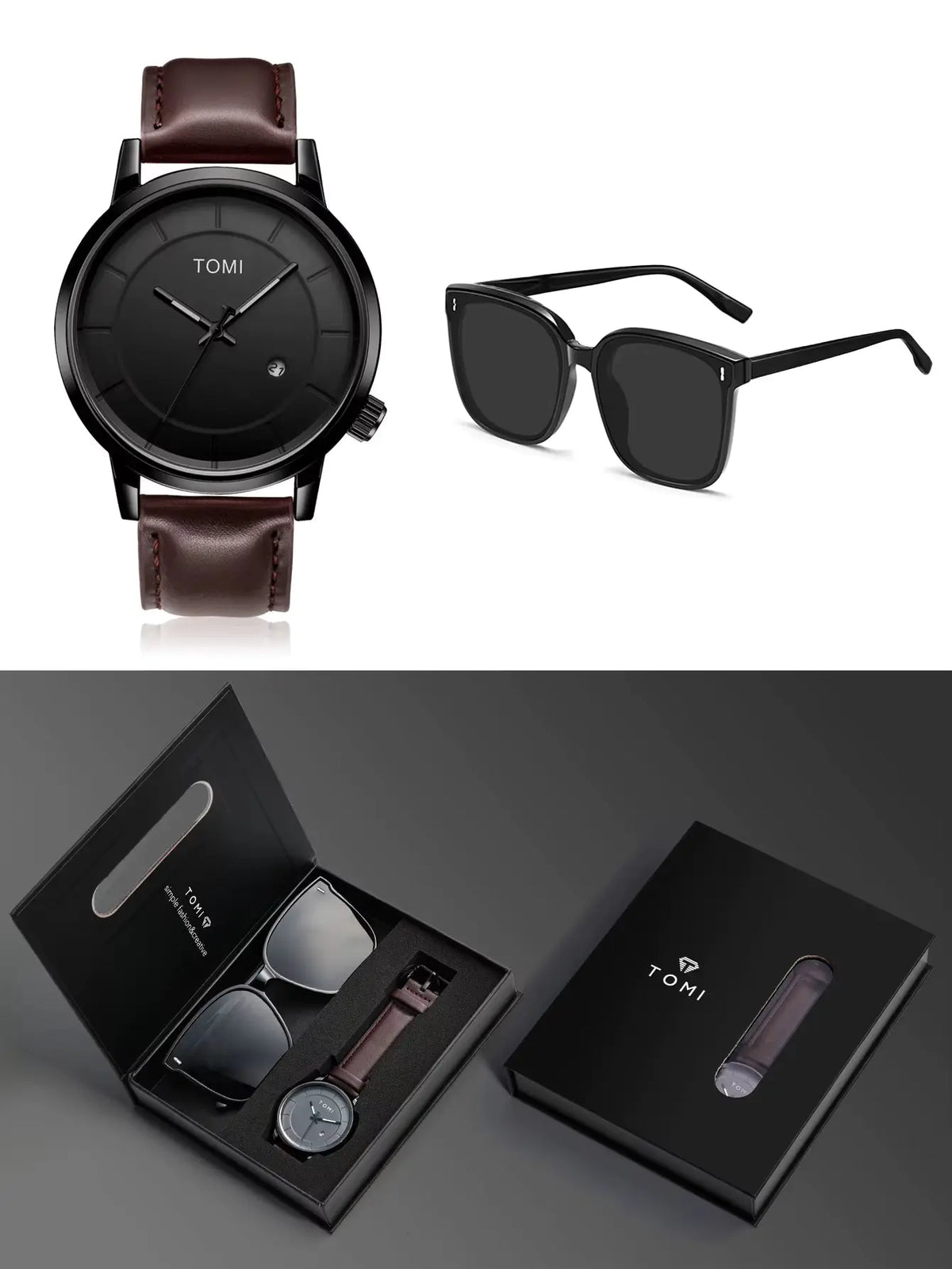Montre Homme TOMI T101 + Lunettes TOMI