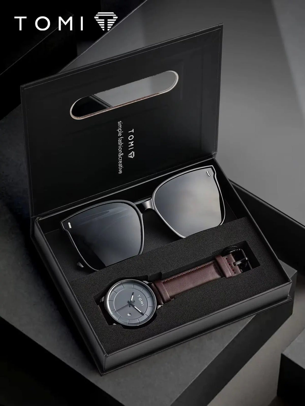 Montre Homme TOMI T101 + Lunettes TOMI